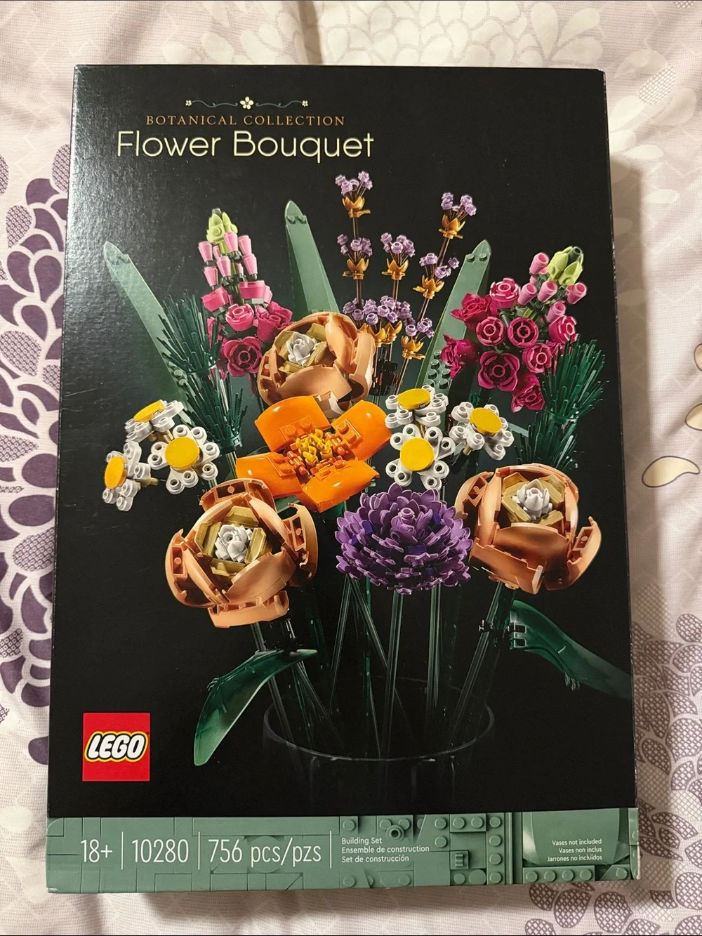 LEGO Botanical Collection Flower Bouquet – Multicolor Decorative Set